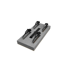 Phillips Precision - CMM Accessories; Accessory Type: Hold Down Clamp ; For Use With: All Types ; Material: Aluminum ; Thread Size: 1/4 -20 ; Includes: Shafts & Clamps ; Series: Inspection Arsenal? - Exact Tool & Supply