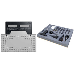 Phillips Precision - CMM Fixtures; Type: Vision Work Holding ; Plate Design: Magnetically Interlocking ; Material: Polycarbonate ; Thread Size: 1/4-20 ; Series: Open-Sight(TM) ; For Use With: Vision Inspection - Exact Tool & Supply