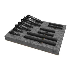 Phillips Precision - CMM Accessories; Accessory Type: Hold Down Clamp ; For Use With: All Types ; Material: Aluminum ; Thread Size: M6 ; Includes: Shafts & Clamps ; Series: Inspection Arsenal? - Exact Tool & Supply