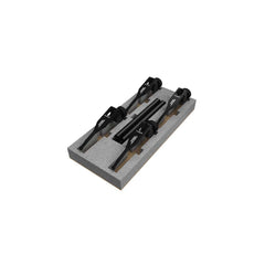 Phillips Precision - CMM Accessories; Accessory Type: Hold Down Clamp ; For Use With: All Types ; Material: Aluminum ; Thread Size: M6 ; Includes: Shafts & Clamps ; Series: Inspection Arsenal? - Exact Tool & Supply