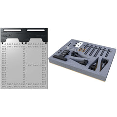 Phillips Precision - CMM Fixtures; Type: Vision Work Holding ; Plate Design: Magnetically Interlocking ; Material: Polycarbonate ; Thread Size: 1/4-20 ; Series: Open-Sight(TM) ; For Use With: Vision Inspection - Exact Tool & Supply