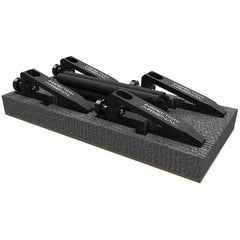 Phillips Precision - CMM Accessories; Accessory Type: Hold Down Clamp ; For Use With: All Types ; Material: Aluminum ; Thread Size: M6 ; Includes: Shafts & Clamps ; Series: Inspection Arsenal? - Exact Tool & Supply