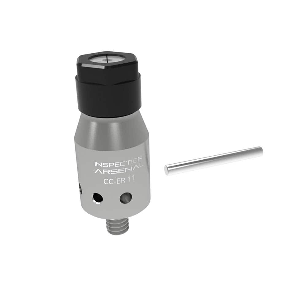Phillips Precision - CMM Accessories; Accessory Type: Collet Chuck ; For Use With: All Types ; Material: Aluminum ; Thread Size: Various ; Includes: Chuck & Hardware ; Series: Inspection Arsenal? - Exact Tool & Supply