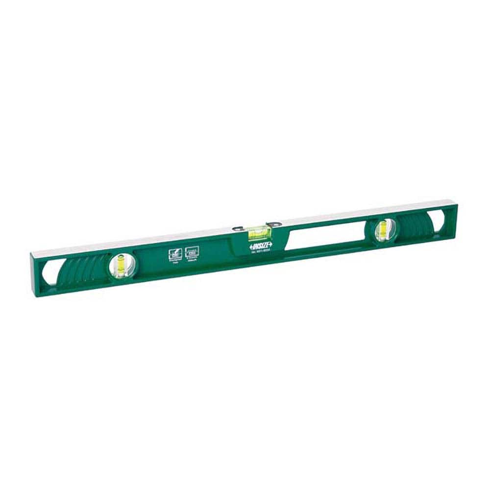 Insize USA LLC - Box Beam, I-Beam & Torpedo Levels; Level Type: Box Beam ; Number of Vials: 3 ; Material: Die Casting Aluminum; Alloy Frame ; Length (Inch): 32 ; Magnetic or Nonmagnetic: Nonmagnetic ; Width (Decimal Inch): 1.1810 - Exact Tool & Supply