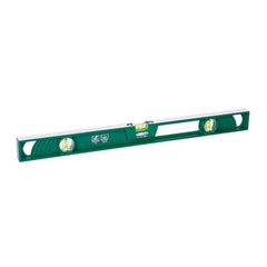 Insize USA LLC - Box Beam, I-Beam & Torpedo Levels; Level Type: Box Beam ; Number of Vials: 3 ; Material: Die Casting Aluminum; Alloy Frame ; Length (Inch): 24 ; Magnetic or Nonmagnetic: Nonmagnetic ; Width (Decimal Inch): 1.1810 - Exact Tool & Supply
