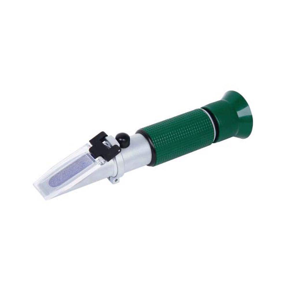 Insize USA LLC - Refractometers; Type: Coolant Refractometer ; Scale Type: Antifreeze/Coolant Tester ; Graduation Ethylene Glycol: 0.2% ; Graduation Propylene Glycol: 0.2% ; Graduation Alcohol: 0.2% ; Graduation Salinity: 0.2% - Exact Tool & Supply