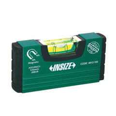Insize USA LLC - Tubular & Pocket Levels; Mounting Type: Portable ; Mounting Direction: Horizontal ; Length (mm): 100.00 ; Length (Inch): 4 ; Length (Decimal Inch): 4 ; Housing Material: Aluminum - Exact Tool & Supply