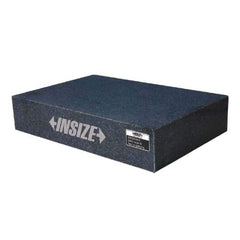 Insize USA LLC - Inspection Surface Plates; Length (Inch): 36 ; Width (Inch): 24 ; Thickness (Inch): 4 ; Grade: A ; Number of Ledges: 5 ; Material: Granite - Exact Tool & Supply