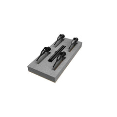 Phillips Precision - CMM Accessories; Accessory Type: Hold Down Clamp ; For Use With: All Types ; Material: Aluminum ; Thread Size: 1/4-20 ; Includes: Shafts & Clamps ; Series: Inspection Arsenal? - Exact Tool & Supply