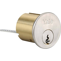 Yale - Cylinders; Keying: PARA ; Number of Pins: 6 ; Finish/Coating: Oxidized Satin Dark Bronze (10B) - Exact Tool & Supply