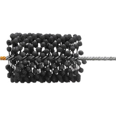 Osborn - Flexible Hones; Maximum Bore Diameter (Inch): 4 ; Maximum Bore Diameter (mm): 101.0000 ; Abrasive Material: Aluminum Oxide ; Grit: 320 ; Overall Length (Inch): 13.5 - Exact Tool & Supply