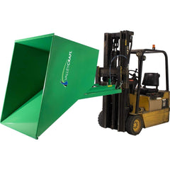 Valley Craft - Hoppers & Basket Trucks; Type: Self-Dumping Hopper ; Load Capacity (Lb.): 6000.000 ; Width (Inch): 57 ; Length (Inch): 69 ; Height (Inch): 52 ; Material: Steel - Exact Tool & Supply