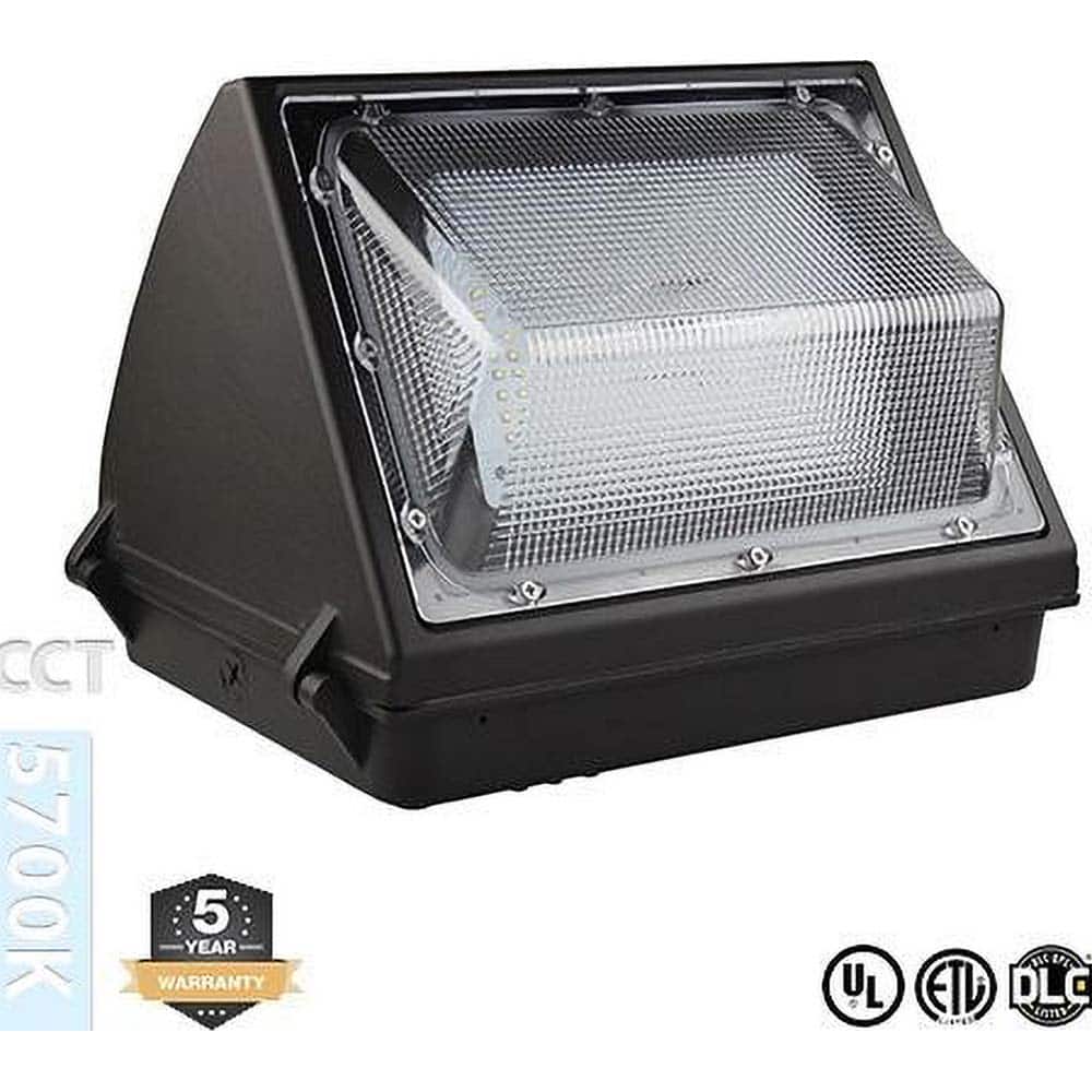 Metro LED - Wall Pack Light Fixtures; Lamp Type: Integrated LED ; Wattage: 40 ; Voltage: 100-277 V ; Housing Material: Aluminum Alloy/Stainless Steel - Exact Tool & Supply
