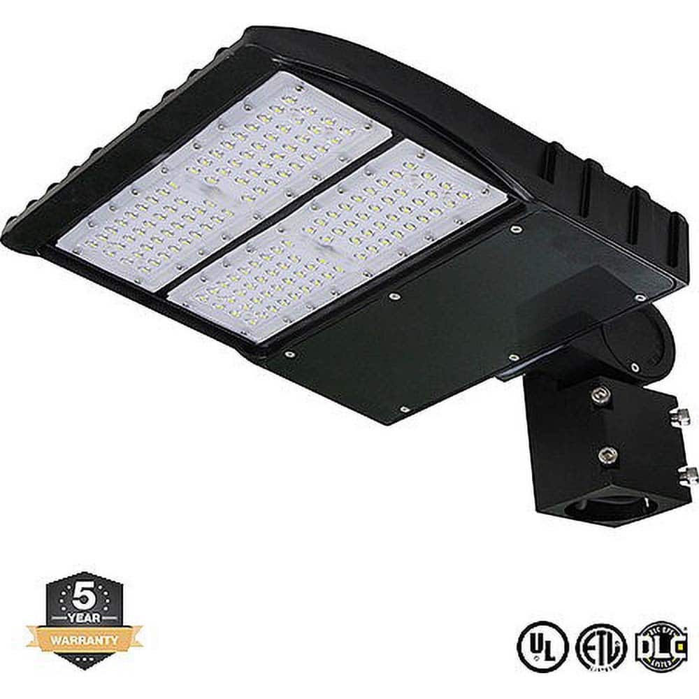Metro LED - Parking Lot & Roadway Lights; Fixture Type: Roadway Light ; Lamp Type: LED ; Lens Material: Polycarbonate ; Lamp Base Type: Integrated LED ; Mounting Type: Slipfitter ; Voltage: 100-277 V - Exact Tool & Supply