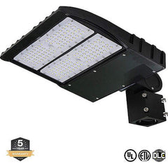 Metro LED - Parking Lot & Roadway Lights; Fixture Type: Roadway Light ; Lamp Type: LED ; Lens Material: Polycarbonate ; Lamp Base Type: Integrated LED ; Mounting Type: Slipfitter ; Voltage: 100-277 V - Exact Tool & Supply