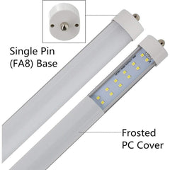 Metro LED - Lamps & Light Bulbs; Lamp Technology: LED ; Lamps Style: Commercial/Industrial ; Lamp Type: T8 ; Wattage Equivalent Range: 40-59 ; Actual Wattage: 45.00 ; Base Style: Single Pin - Exact Tool & Supply