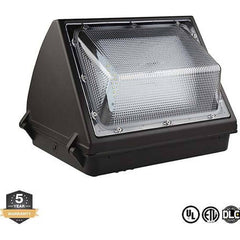 Metro LED - Wall Pack Light Fixtures; Lamp Type: Integrated LED ; Wattage: 120 ; Voltage: 100-277 V ; Housing Material: Aluminum Alloy/Stainless Steel - Exact Tool & Supply