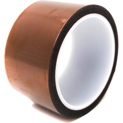 Bertech - Film Tape; Material Type: Polyimide ; Thickness (mil): 2.5000 ; Color: Amber ; Adhesive Material: Silicone ; Width (Inch): 1.97 ; Width (mm): 50.00 - Exact Tool & Supply