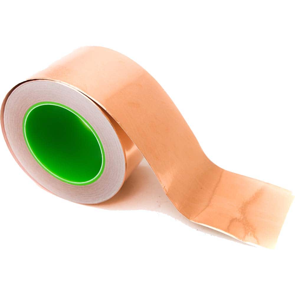 Bertech - Copper Foil; Material: Copper Foil ; Thickness (Decimal Inch): 0.0026 ; Width (Inch): 3.5000 ; Length (Feet): 108.000 ; Alloy Type: Rolled Annealed Copper - Exact Tool & Supply