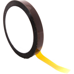 Bertech - Film Tape; Material Type: Polyimide ; Thickness (mil): 3.5000 ; Color: Amber ; Adhesive Material: Silicone ; Width (Inch): 9/16 ; Length (Feet): 108.000 - Exact Tool & Supply
