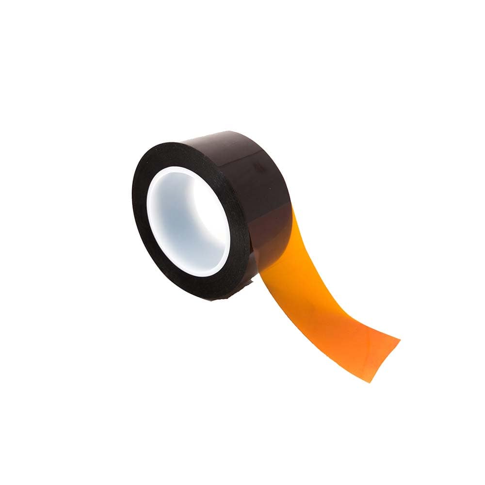 Bertech - Film Tape; Material Type: Polyimide ; Thickness (mil): 6.5000 ; Color: Amber ; Adhesive Material: Silicone ; Width (Inch): 1.97 ; Width (mm): 50.00 - Exact Tool & Supply