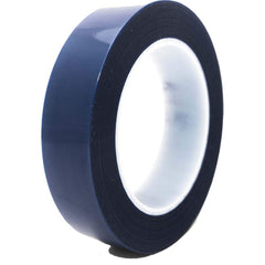 Bertech - Masking & Painters Tape; Tape Type: High Temperature Masking Tape ; Material Type: Polyester Film ; Width (Inch): 13/16 ; Length (Feet): 216.000 ; Length (yd): 72.00 ; Color: Blue - Exact Tool & Supply