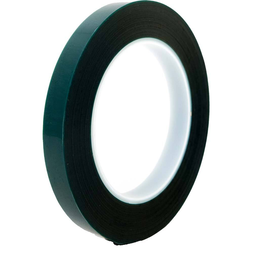 Bertech - Masking & Painters Tape; Tape Type: High Temperature Masking Tape ; Material Type: Polyester Film ; Width (Inch): 0.39 ; Width (mm): 10.00 ; Length (Feet): 216.000 ; Length (yd): 72.00 - Exact Tool & Supply