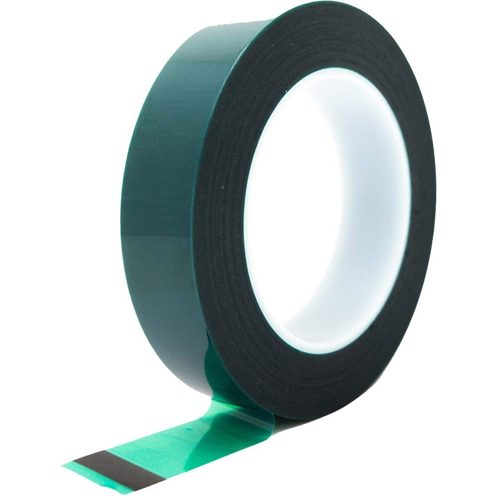 Bertech - Masking & Painters Tape; Tape Type: High Temperature Masking Tape ; Material Type: Polyester Film ; Width (Inch): 0.98 ; Width (mm): 25.00 ; Length (Feet): 216.000 ; Length (yd): 72.00 - Exact Tool & Supply