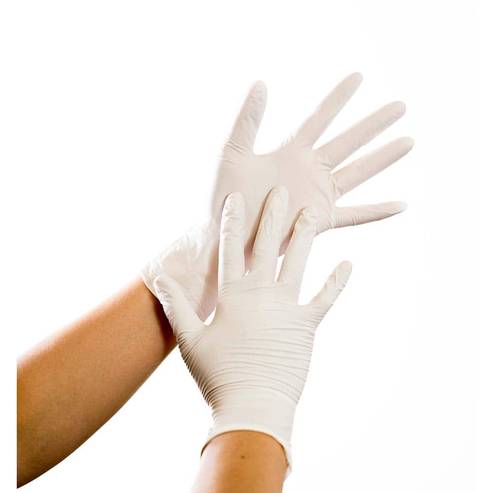 Bertech - Disposable/Single Use Gloves; Powder Style: Powder Free ; Material: Nitrile ; Thickness (mil): 5.0000 ; Length (Inch): 9 ; Finish: Textured ; Grade: Cleanroom - Exact Tool & Supply