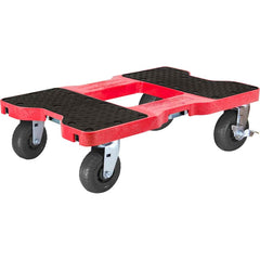Snap-Loc - Dollies; Load Capacity (Lb.): 1600.000 ; Material: HDPE ; Length: 32 (Inch); Width (Inch): 20-1/2 ; Wheel Diameter (Decimal Inch): 4.0000 ; Height (Inch): 9 - Exact Tool & Supply