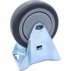 Snap-Loc - Specialty Casters; Type: Caster ; Style: Rigid ; Mount: Stem ; Load Capacity (Lb.): 300.000 ; Wheel Diameter: 4 (Inch); Wheel Width: 1-1/8 (Inch) - Exact Tool & Supply