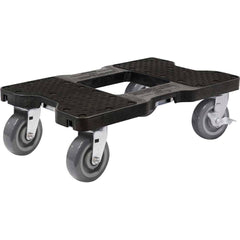 Snap-Loc - Dollies; Load Capacity (Lb.): 1800.000 ; Material: HDPE ; Length: 32 (Inch); Width (Inch): 20-1/2 ; Wheel Diameter (Decimal Inch): 4.0000 ; Height (Inch): 9 - Exact Tool & Supply