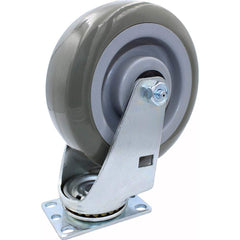 Snap-Loc - Specialty Casters; Type: Caster ; Style: Swivel ; Mount: Stem ; Load Capacity (Lb.): 450.000 ; Wheel Diameter: 6 (Inch); Wheel Width: 1-1/2 (Inch) - Exact Tool & Supply