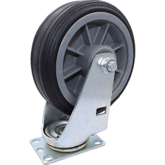 Snap-Loc - Specialty Casters; Type: Caster ; Style: Swivel ; Mount: Stem ; Load Capacity (Lb.): 375.000 ; Wheel Diameter: 6 (Inch); Wheel Width: 1-1/4 (Inch) - Exact Tool & Supply