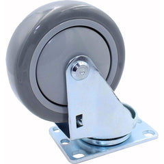 Snap-Loc - Specialty Casters; Type: Caster ; Style: Swivel ; Mount: Stem ; Load Capacity (Lb.): 375.000 ; Wheel Diameter: 4 (Inch); Wheel Width: 1-1/8 (Inch) - Exact Tool & Supply