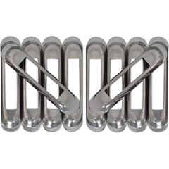 Snap-Loc - Anchors, Grips & Straps; Type: E-Track Anchor ; Temporary or Permanent: Temporary ; Sling Connection Type: None ; Material: Steel ; Capacity (Lb.): 3000 ; Anchor Length (Inch): 5 - Exact Tool & Supply