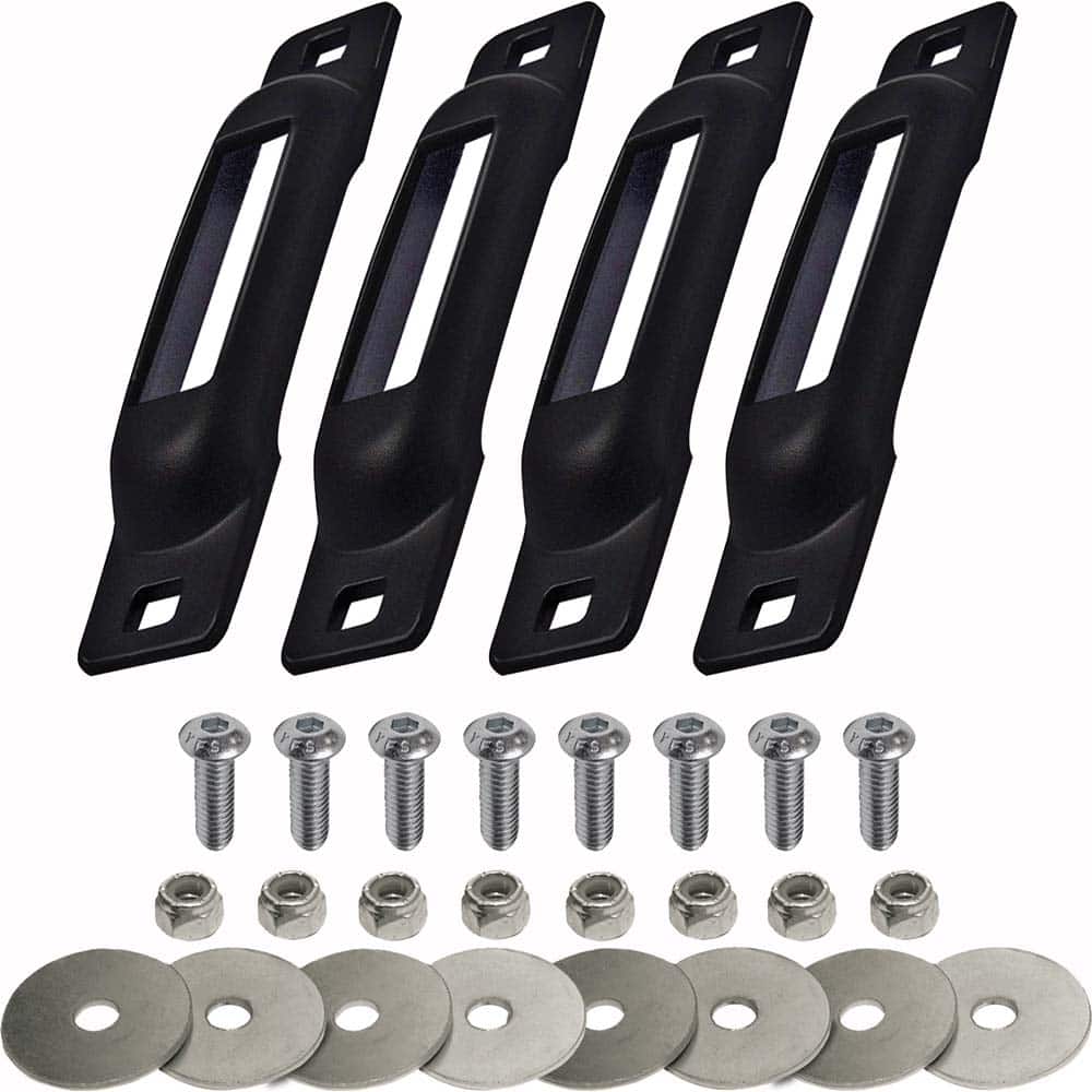 Snap-Loc - Anchors, Grips & Straps; Type: E-Track Anchor w/Allen Screws ; Temporary or Permanent: Temporary ; Sling Connection Type: None ; Material: Steel ; Capacity (Lb.): 3000 ; Anchor Length (Inch): 6 - Exact Tool & Supply