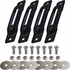 Snap-Loc - Anchors, Grips & Straps; Type: E-Track Anchor w/Allen Screws ; Temporary or Permanent: Temporary ; Sling Connection Type: None ; Material: Steel ; Capacity (Lb.): 3000 ; Anchor Length (Inch): 6 - Exact Tool & Supply