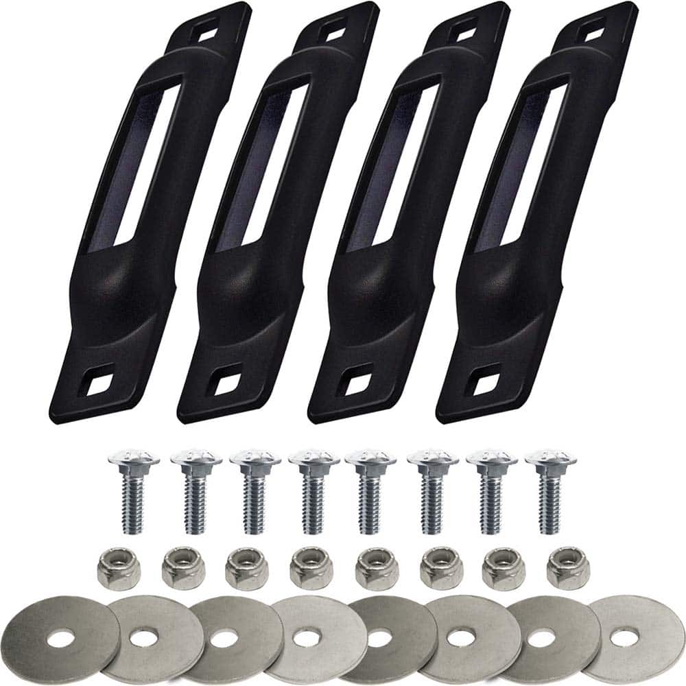 Snap-Loc - Anchors, Grips & Straps; Type: E-Track Anchor w/Carriage Bolts ; Temporary or Permanent: Temporary ; Sling Connection Type: None ; Material: Steel ; Capacity (Lb.): 3000 ; Anchor Length (Inch): 6 - Exact Tool & Supply