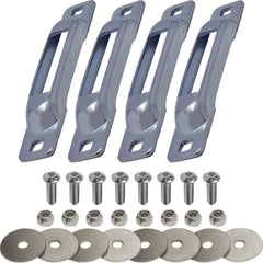 Snap-Loc - Anchors, Grips & Straps; Type: E-Track Anchor w/Allen Screws ; Temporary or Permanent: Temporary ; Sling Connection Type: None ; Material: Steel ; Capacity (Lb.): 3000 ; Anchor Length (Inch): 6 - Exact Tool & Supply