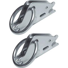 Snap-Loc - Anchors, Grips & Straps; Type: O-Ring ; Temporary or Permanent: Temporary ; Sling Connection Type: O-Ring ; Material: Steel ; Capacity (Lb.): 3000 ; Anchor Length (Inch): 3 - Exact Tool & Supply