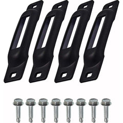 Snap-Loc - Anchors, Grips & Straps; Type: E-Track Anchor w/Self-Drilling Screws ; Temporary or Permanent: Temporary ; Sling Connection Type: None ; Material: Steel ; Capacity (Lb.): 3000 ; Anchor Length (Inch): 6 - Exact Tool & Supply