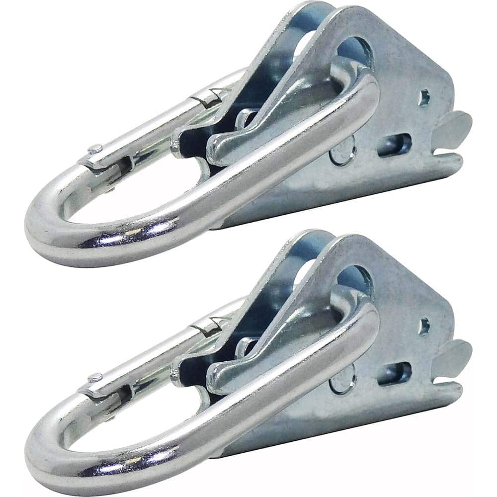 Snap-Loc - Anchors, Grips & Straps; Type: Carabiner ; Temporary or Permanent: Temporary ; Sling Connection Type: None ; Material: Steel ; Capacity (Lb.): 1200 ; Anchor Length (Inch): 3 - Exact Tool & Supply