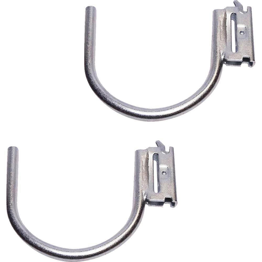Snap-Loc - Anchors, Grips & Straps; Type: J-Hook Hanger ; Temporary or Permanent: Temporary ; Sling Connection Type: None ; Material: Steel ; Anchor Length (Inch): 7 ; Anchor Width (Inch): 1 - Exact Tool & Supply