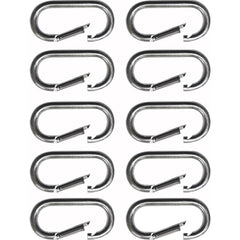 Snap-Loc - Anchors, Grips & Straps; Type: Carabiner ; Temporary or Permanent: Temporary ; Sling Connection Type: None ; Material: Steel ; Capacity (Lb.): 1200 ; Anchor Length (Inch): 3 - Exact Tool & Supply