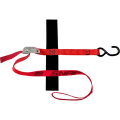Snap-Loc - Slings & Tiedowns (Load-Rated); Type: Tie Down ; Length (Feet): 4 ; Width (Inch): 1 ; Basket Capacity (Lb.): 1500 ; Load Capacity (Lb.): 500.000 ; Material: Polyester; Steel; Polyvinyl - Exact Tool & Supply