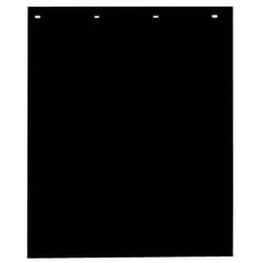 Buyers Products - Fender Protectors; Length (Inch): 30 ; Width (Inch): 24 ; Color: Black - Exact Tool & Supply