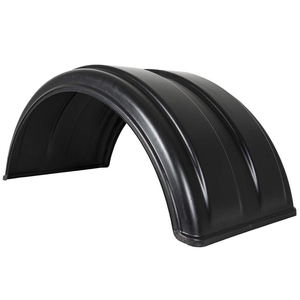 Buyers Products - Automotive Replacement Parts; Type: Full Radius Poly Fender ; Application: Trucks with Dual Rear Wheels ; Material: Polyethylene - Exact Tool & Supply