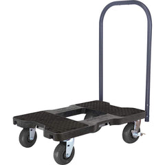 Snap-Loc - Bar, Panel & Platform Trucks; Type: Push Cart ; Load Capacity (Lb.): 1600.000 ; Length: 35 (Inch); Platform Length (Inch): 32 ; Width (Inch): 20-1/2 ; Platform Height (Inch): 9 - Exact Tool & Supply