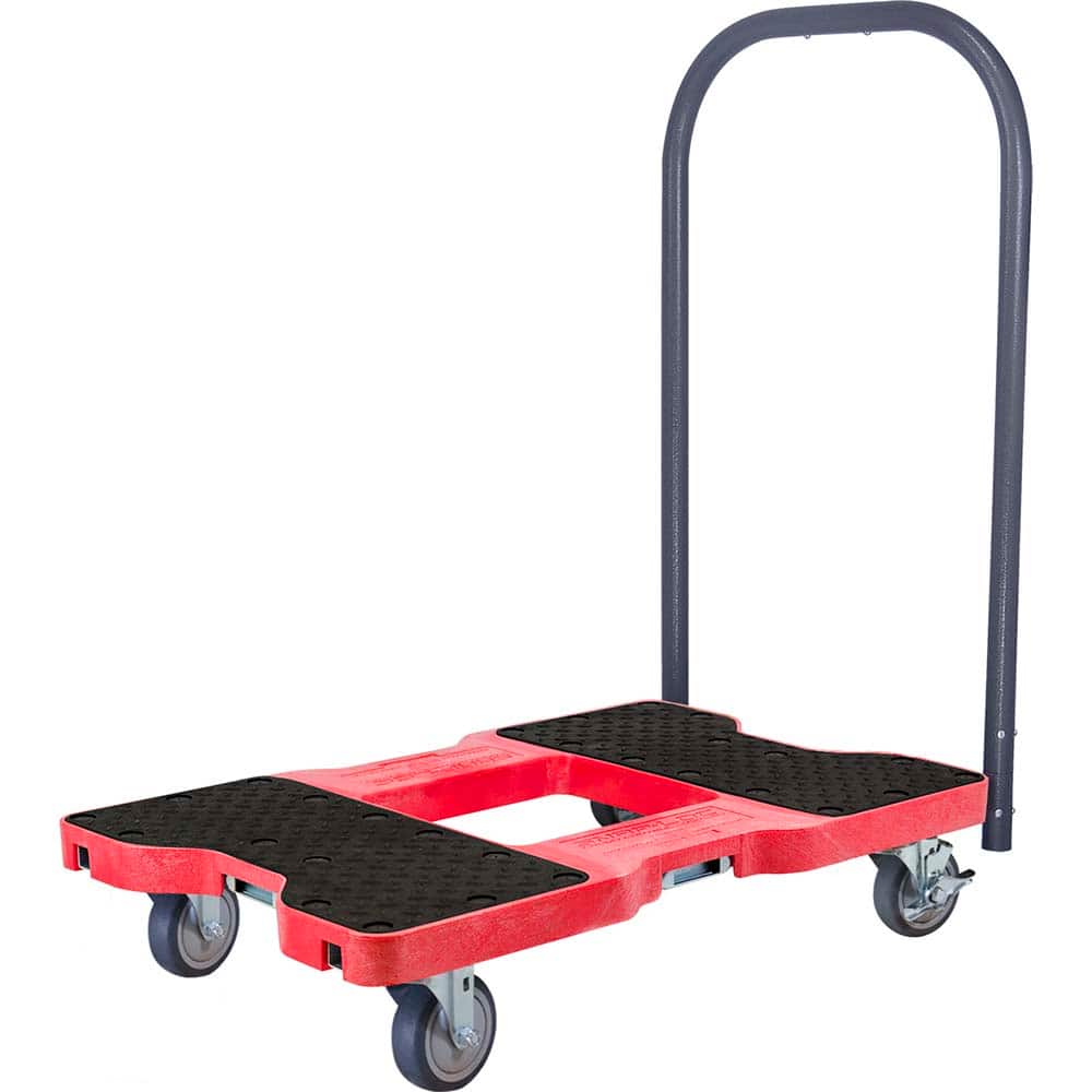 Snap-Loc - Bar, Panel & Platform Trucks; Type: Push Cart ; Load Capacity (Lb.): 1200.000 ; Length: 33-1/2 (Inch); Platform Length (Inch): 32 ; Width (Inch): 20-1/2 ; Platform Height (Inch): 7 - Exact Tool & Supply